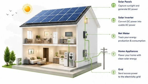 How Your Solar System Works - Cutaway Diagram